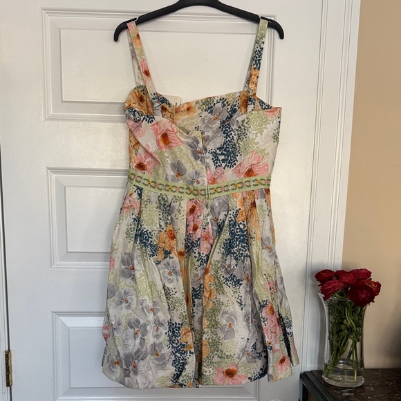 New w/tags Agua by Agua Bendita Medium Mini Floral Sapucai Florecer Dress - Picture 2 of 3